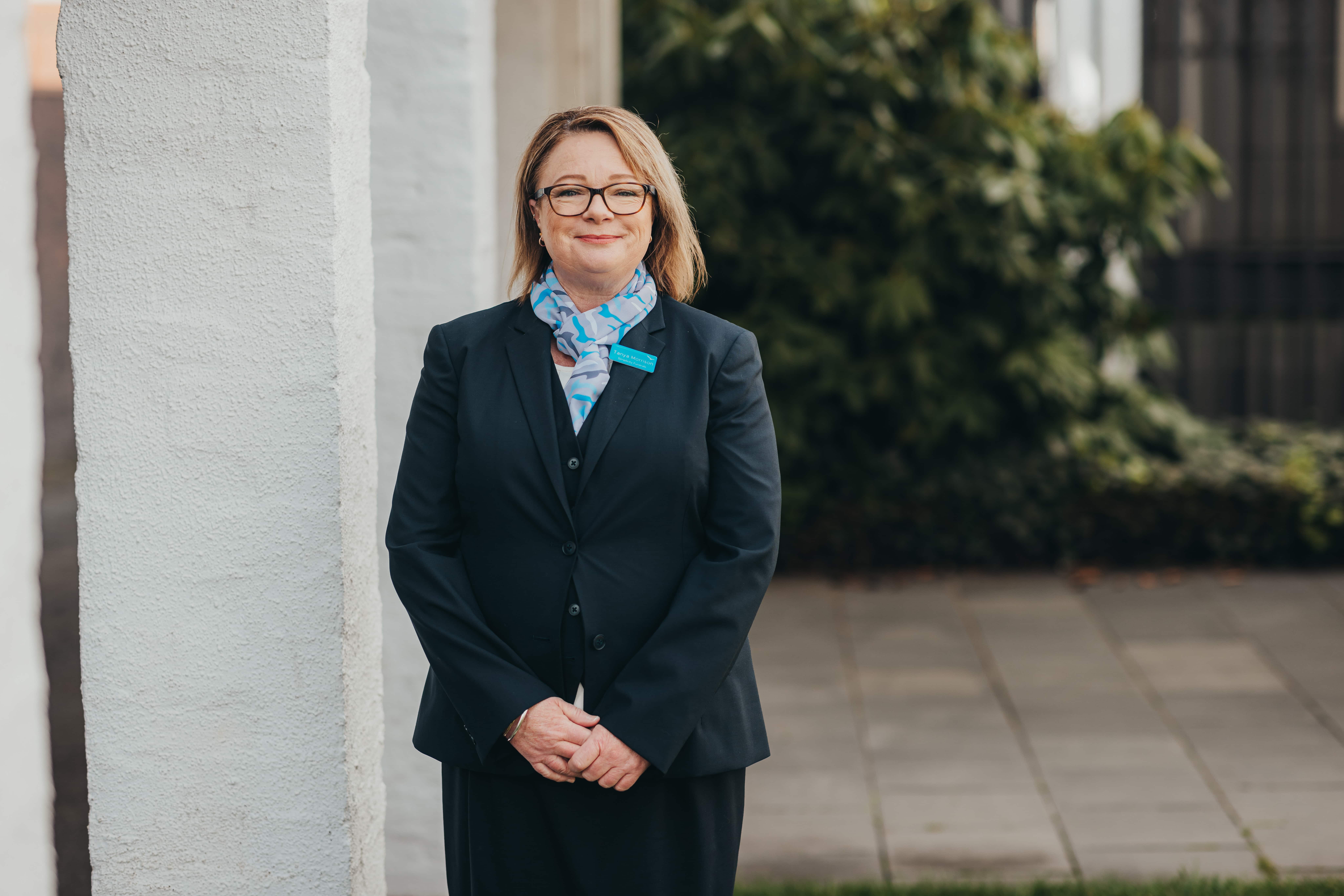 Tanya Morrison: Funeral Director & Mortuary Care Team.  Registered Nurse. 4 years in the funeral industry.